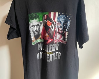 メイウェザー対カネロ 誰が勝つ？ カットノースリーブTシャツ XL