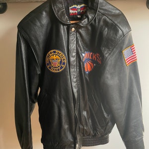New York Knicks: 1990's Blackout 1/4 Zip Starter Breakaway Jacket (XL) –  National Vintage League Ltd.