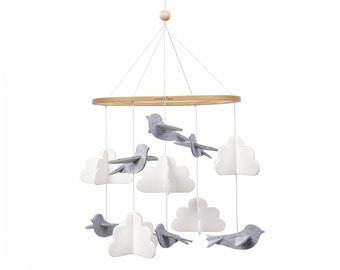 bird cot mobile