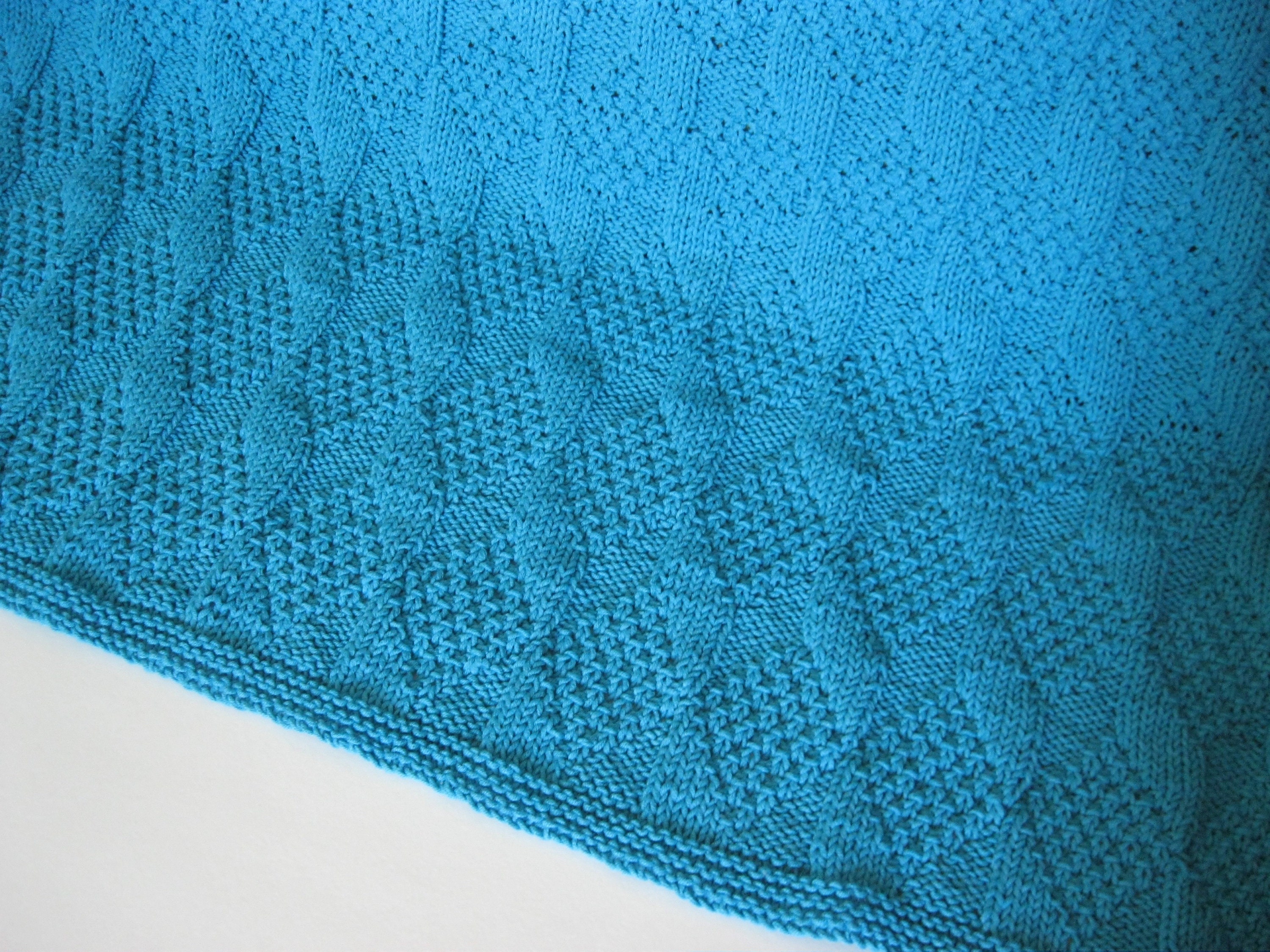 Baby's plaid a blanket handmade knitted Etsy