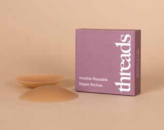 Invisible Reusable Nipple Stickies/Covers (4 Inclusive Shades - N3)