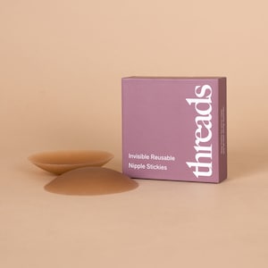 Invisible Reusable Nipple Stickies/Covers (4 Inclusive Shades - N4)