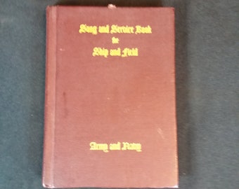 Canción y libro de servicio para buques y campo del Ejército y la Armada