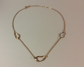 Vintage Sara Coventry Heart Necklace
