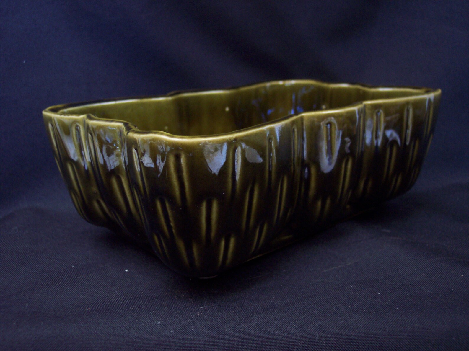 Two Vintage MidCentury Upco Pottery Planters Etsy