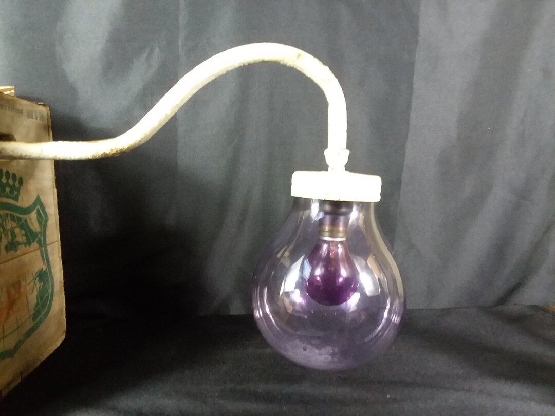 Early Vintage Gooseneck Outdoor Light Etsy