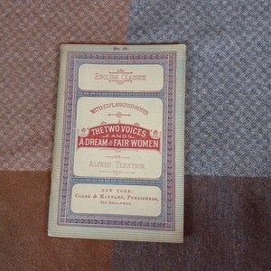 The Two Voices and A Dream of Fair Women by Alfred Tennyson