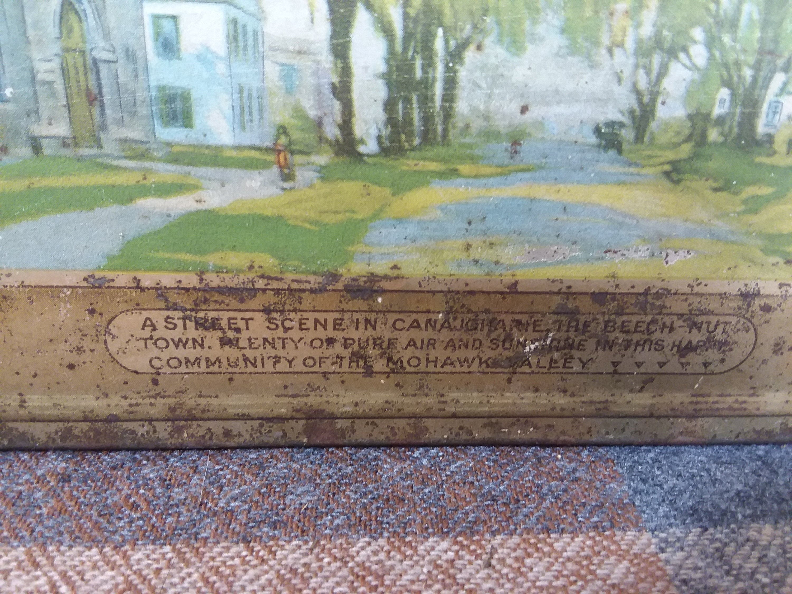 Antique Beech Nut the Imperial Packing Co. Canajoharie NY Lithographed
