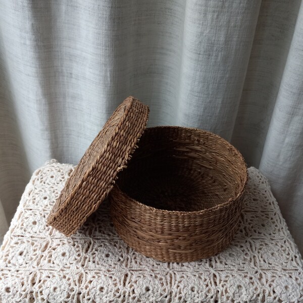 Seagrass Basket Etsy