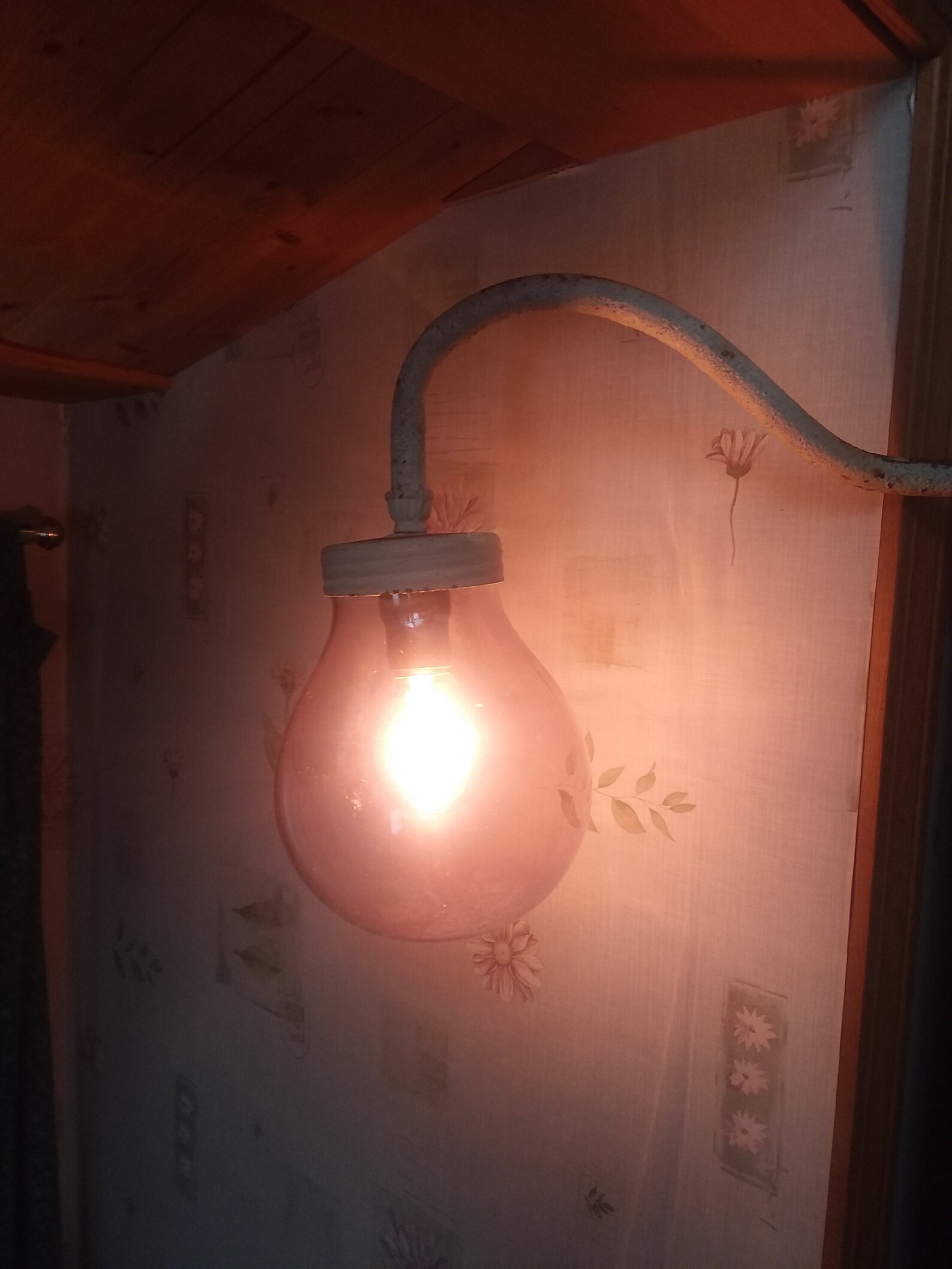 Early Vintage Gooseneck Outdoor Light Etsy