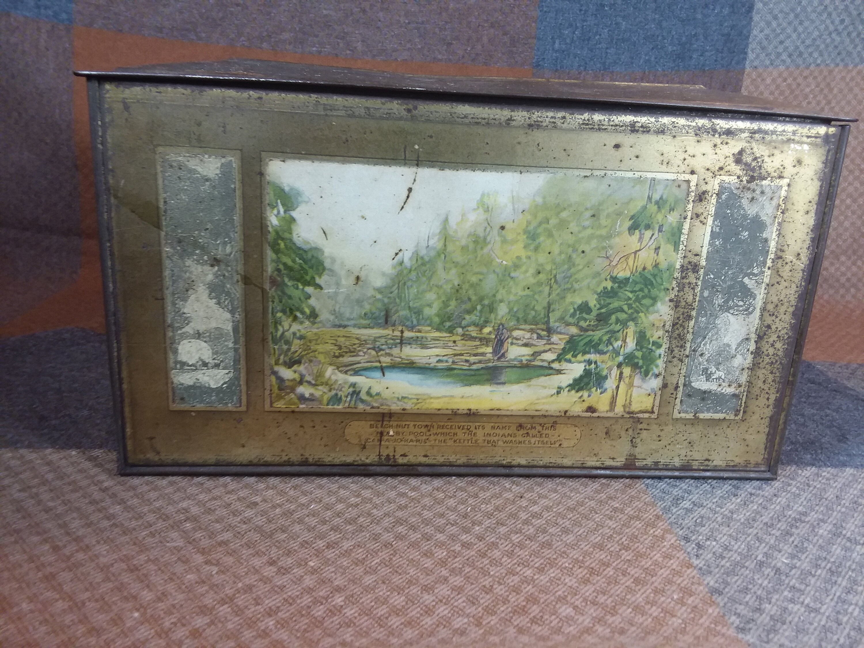 Antique Beech Nut the Imperial Packing Co. Canajoharie NY Lithographed