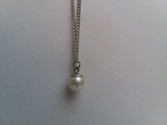 Vintage CACO Pearl Pendent Necklace - image 5