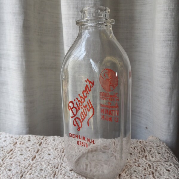 Milk Bottle - Etsy