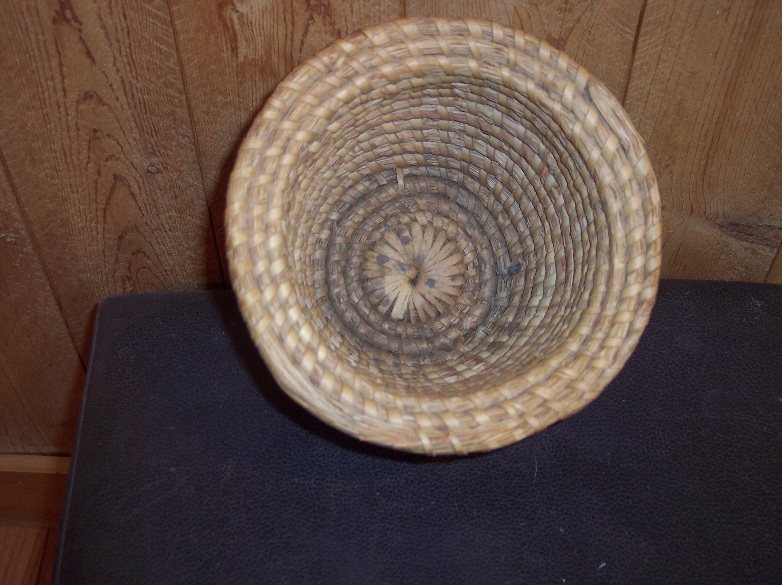 Coiled Pine Needle Basket Etsy