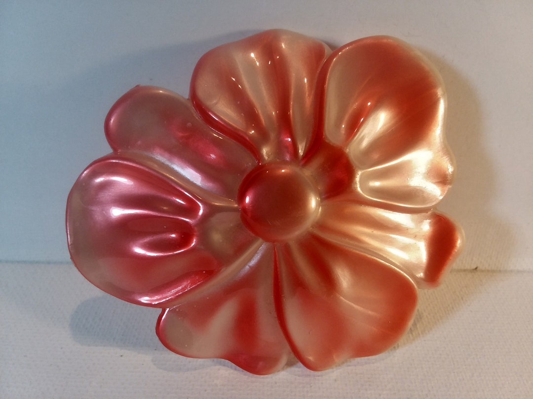 Vintage Acrylic Hair Clip Made in France Etsy