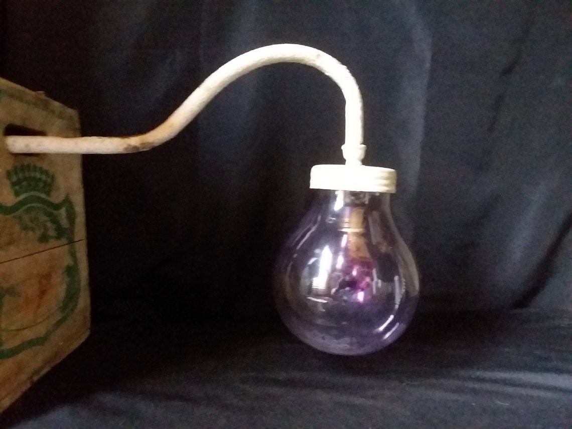 Early Vintage Gooseneck Outdoor Light Etsy