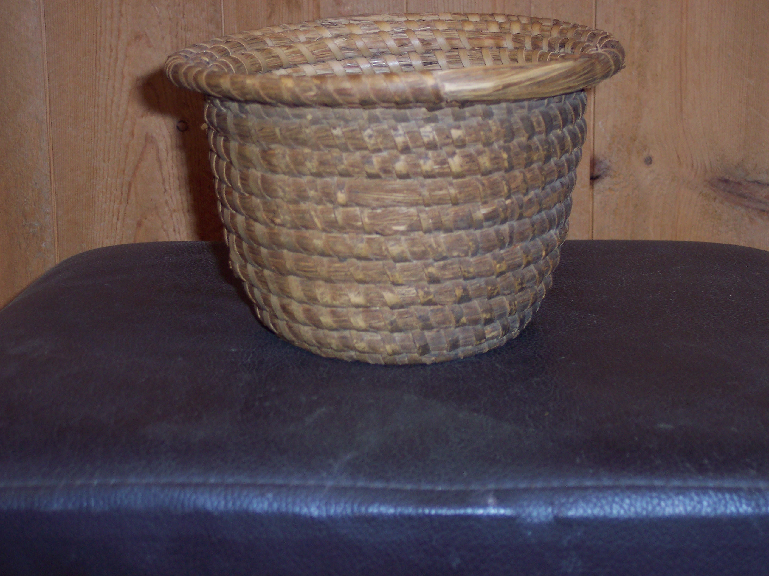 Coiled Pine Needle Basket Etsy
