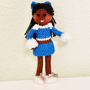 Cheerful Cheerleader| PDF Crochet Pattern