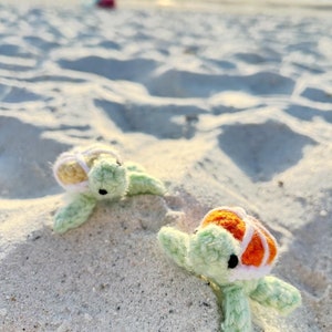 Crochet Sea Turtle Bookmarks