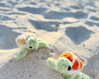 Crochet Sea Turtle Bookmarks