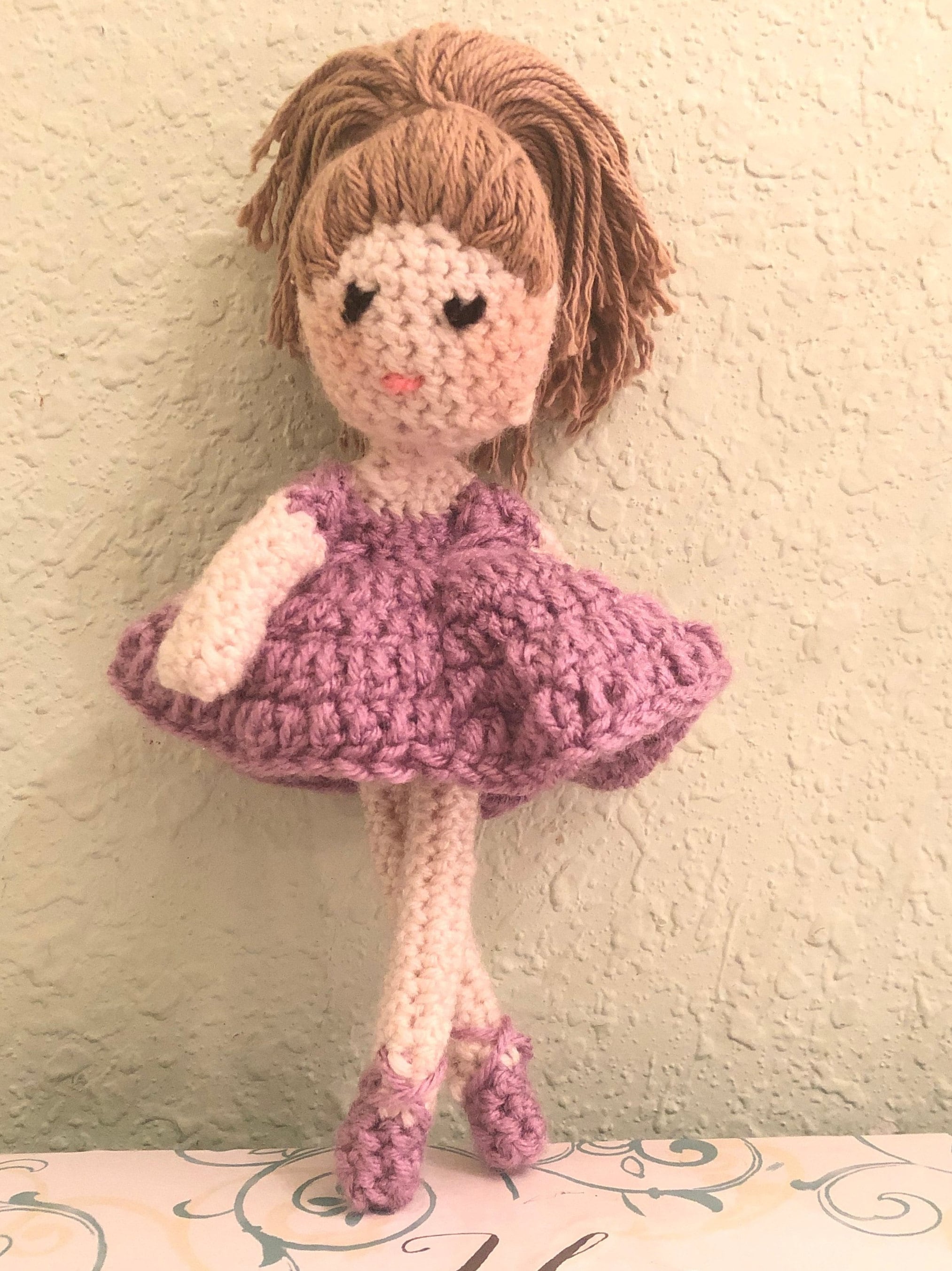 Crochet Ballerina Doll Pattern Only Etsy