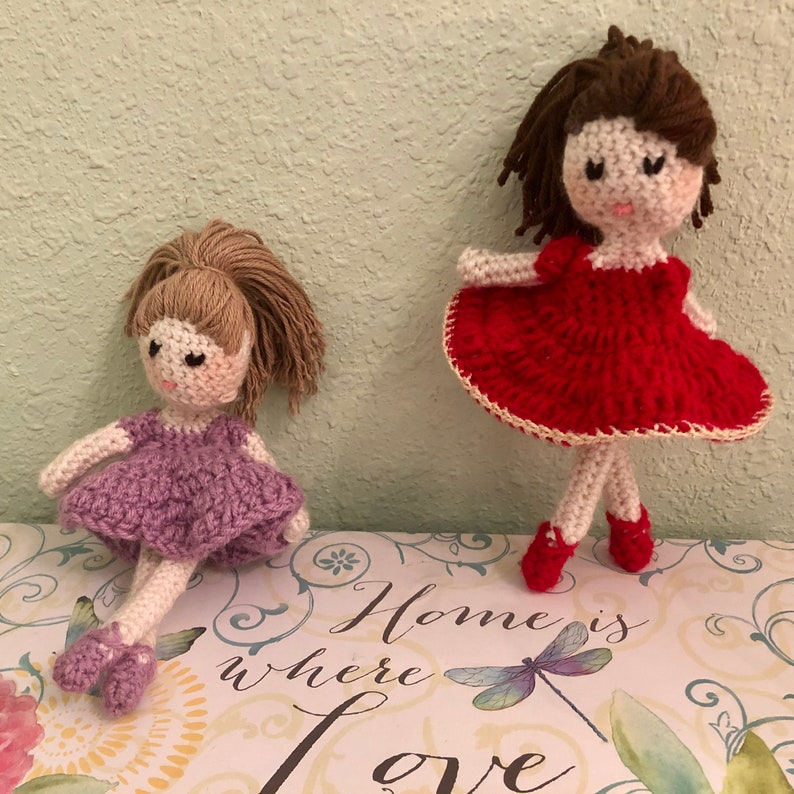 Crochet Ballerina Doll Pattern Only Etsy