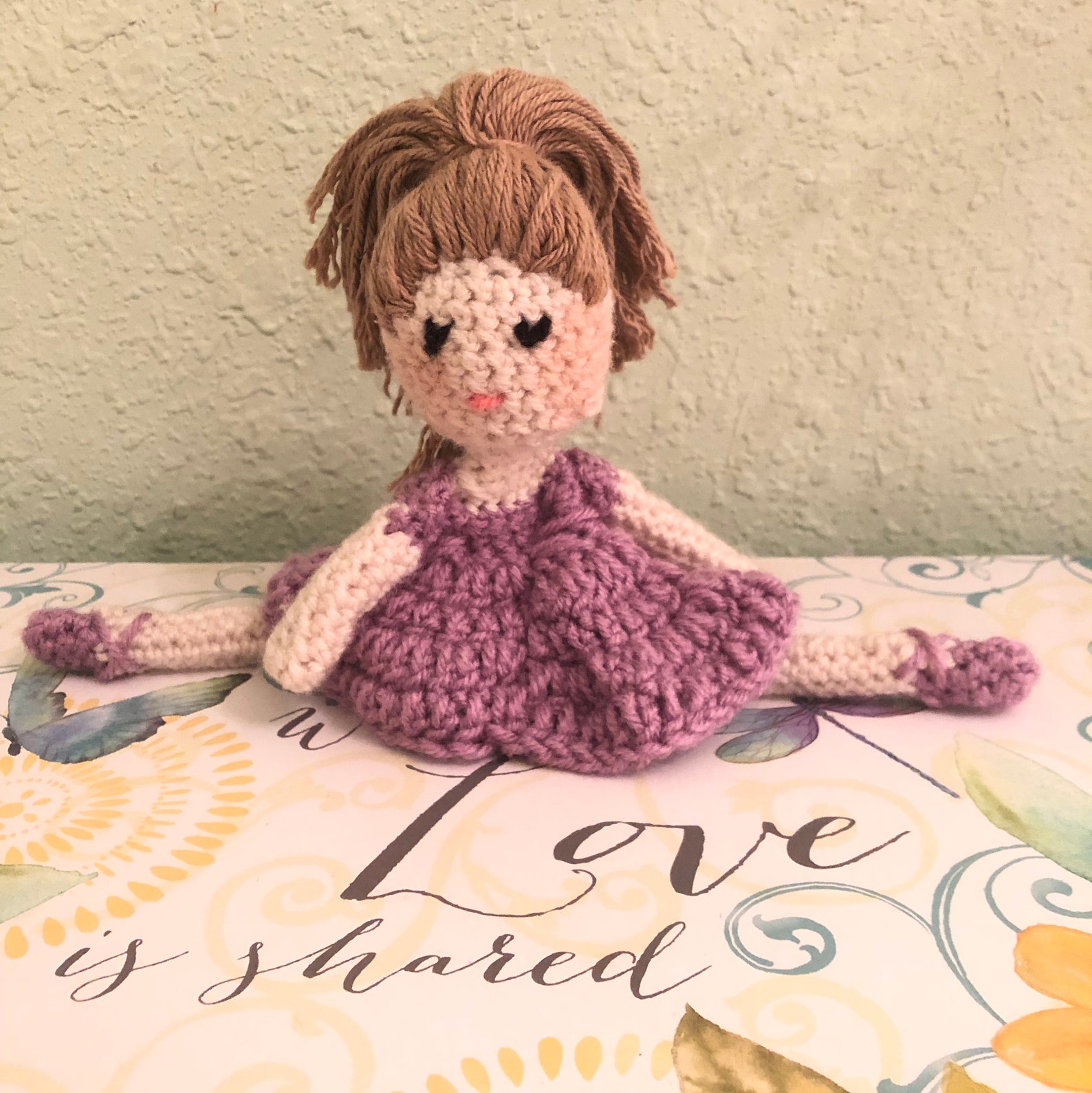 Crochet Ballerina Doll Pattern Only Etsy