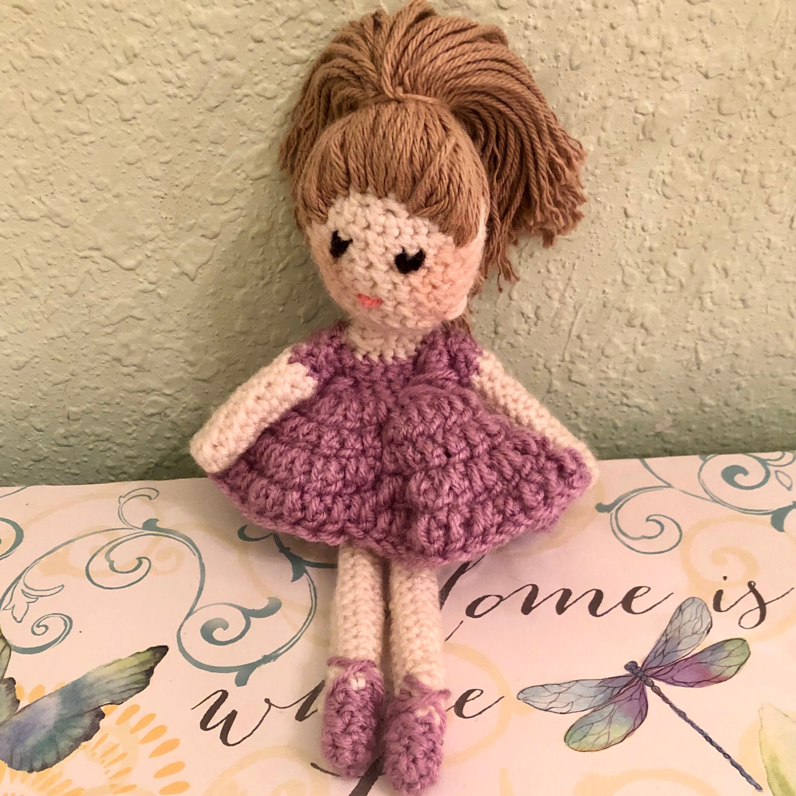 Crochet Ballerina Doll Pattern Only Etsy