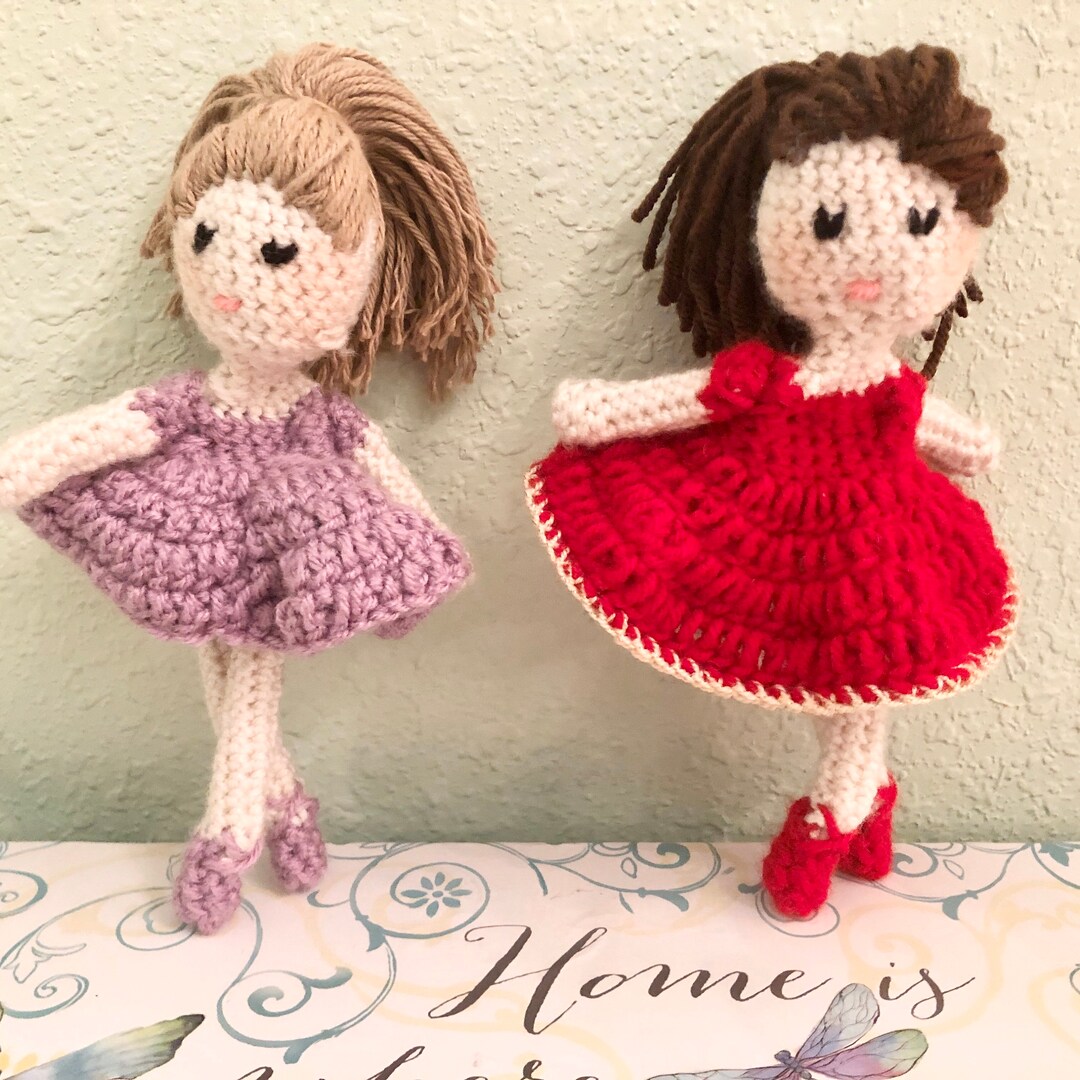 Crochet Ballerina Doll Pattern Only Etsy