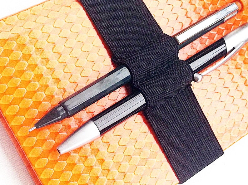 Pen Loop for Planner , Journal Pen Holder, Book Strap Elastic Etsy