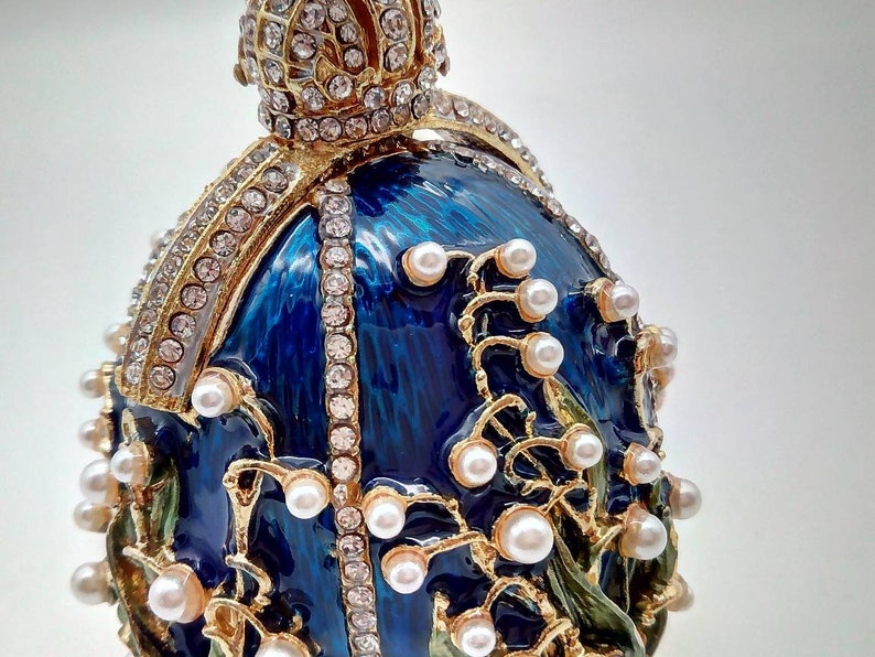 The Faberge Egg Lilies of the Valley replica Etsy