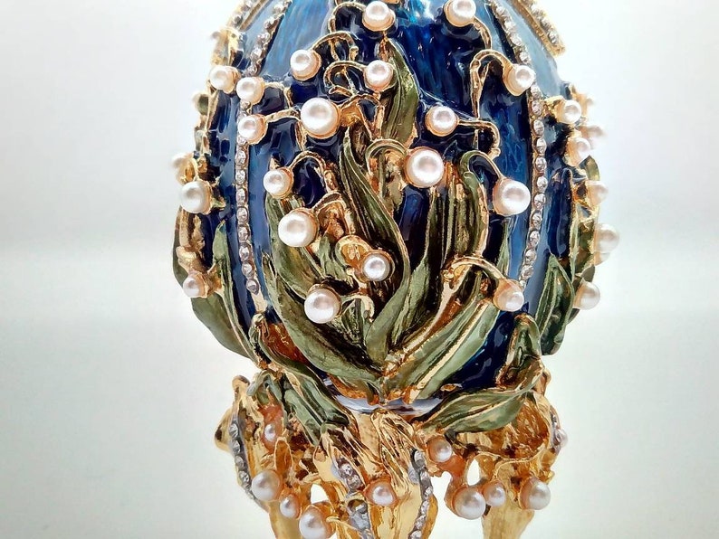 The Faberge Egg Lilies of the Valley replica Etsy