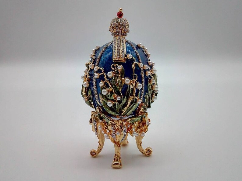The Faberge Egg Lilies of the Valley replica Etsy