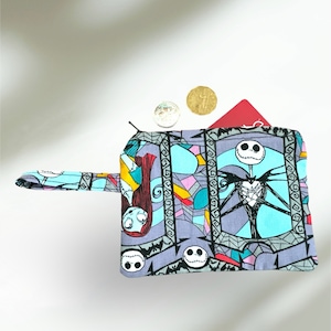 Portefeuille - Porte-monnaie - Porte-cartes - Voyage - Accessoires - Porte-monnaie - Cadeau geek pour enfants, adolescents et adultes - Rentrée scolaire - Dessin animé vintage