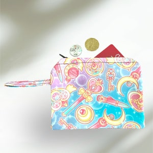 Portefeuille Femme - Portefeuille Change - Porte Carte - Voyage - Accessoires - Pochette à Monnaie - Cadeau Geeky Enfants Ados Femme - Rentrée Scolaire - Anime Manga