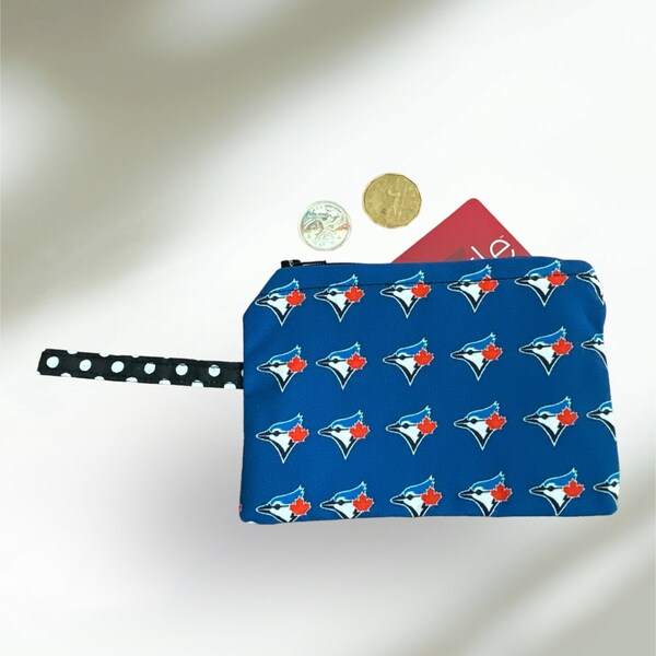 Wallet - Change Wallet - Card Holder - Travel - Accessories - Coin Pouch - Kids Teens Adult Gift -Back to School - sports - baseball