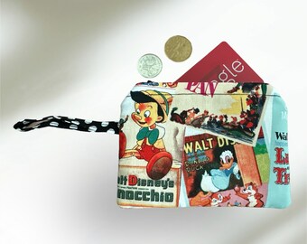 Plånbok - Växelplånbok - Korthållare - Resor - Accessoarer - Myntficka - Barn Tonåringar Vuxen Nördig present - Tillbaka till skolan - Tecknad Vintage