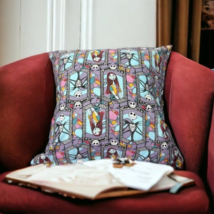 18”x18” Cushion Case 18” Pillow Sham Cover Zipper Slip Pillowcase Geeky Nerdy Present Housewarming
