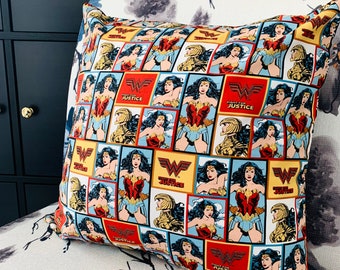 Housse de coussin 45,7 x 45,7 cm, housse de coussin avec fermeture éclair, taie d'oreiller Geeky Nerdy, cadeau de pendaison de crémaillère