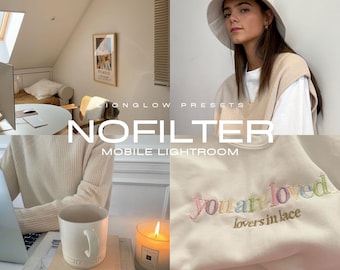 no filter preset by Aida Marti -  Preset for Mobile Lightroom, aesthetic on instagram, Instagram Presets, Photo Editing | Filtros para fotos