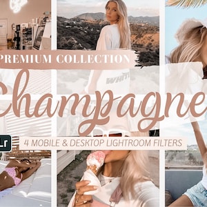 4 Lightroom Presets, Photo Filters, Instagram Filters, Lightroom Mobile and Desktop Presets, Blogger Presets, Lifestyle Presets