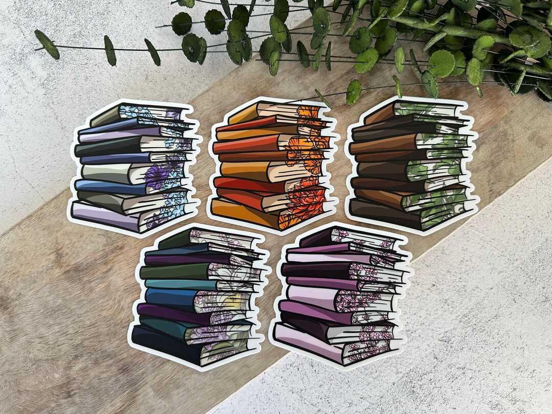 25-Piece Bookish Sticker Pack – No Repeats, Perfect Gift For Readers And Book Lovers