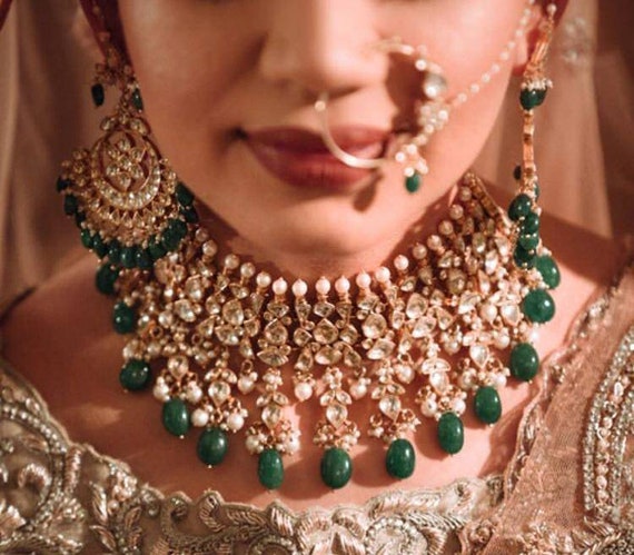 Pearl Necklace Set Jadau 