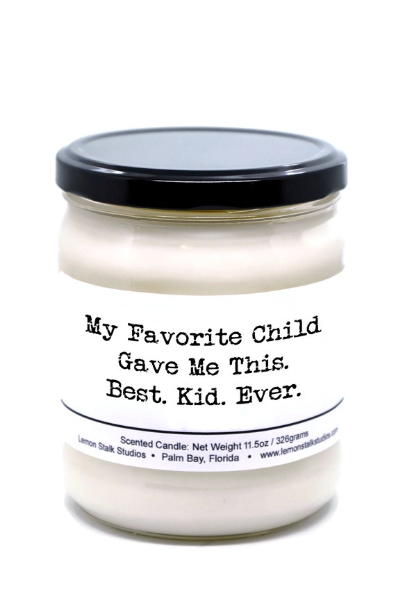 Gift for Parent, Funny Candle for Mom, Gift for Dad, Scented Candle, Gift for Mom, Mother's Day Gift, Father's Day Gift, Gift from Child