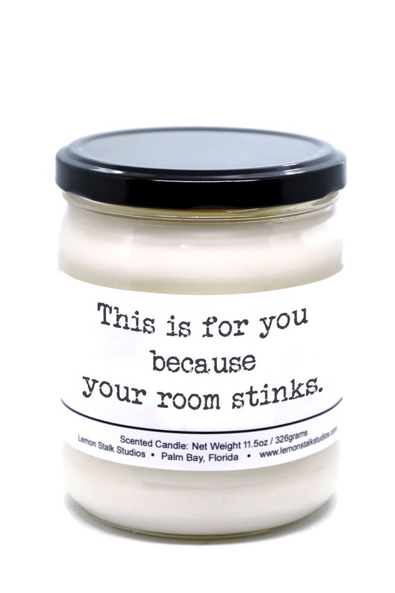 Funny Candle, Scented Candle, Gift for Teen, Teenage Boy, Teenage Girl, Gift for Son, Gift for Daughter, Graduation Gift