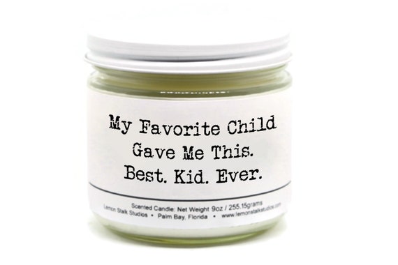 Funny Candle for Mom, 9oz Scented Candle, Birthday Gift for Parent, Gift for Parent, Mothers Day Gift, Fathers Day Gift, Gift from Daughter