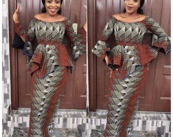skirt and top ankara styles