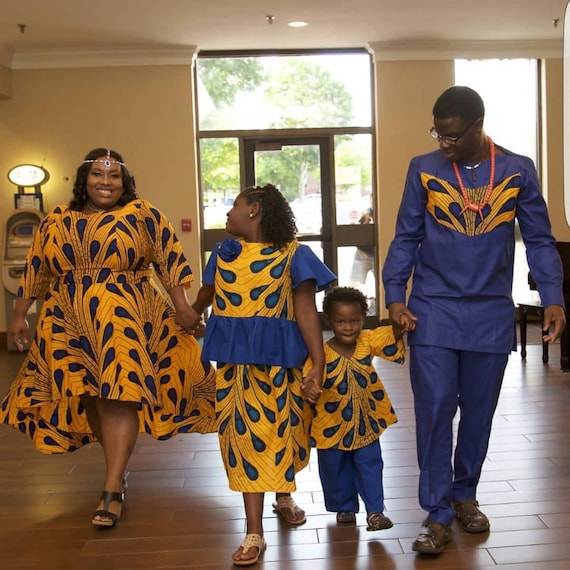 african outfits for family