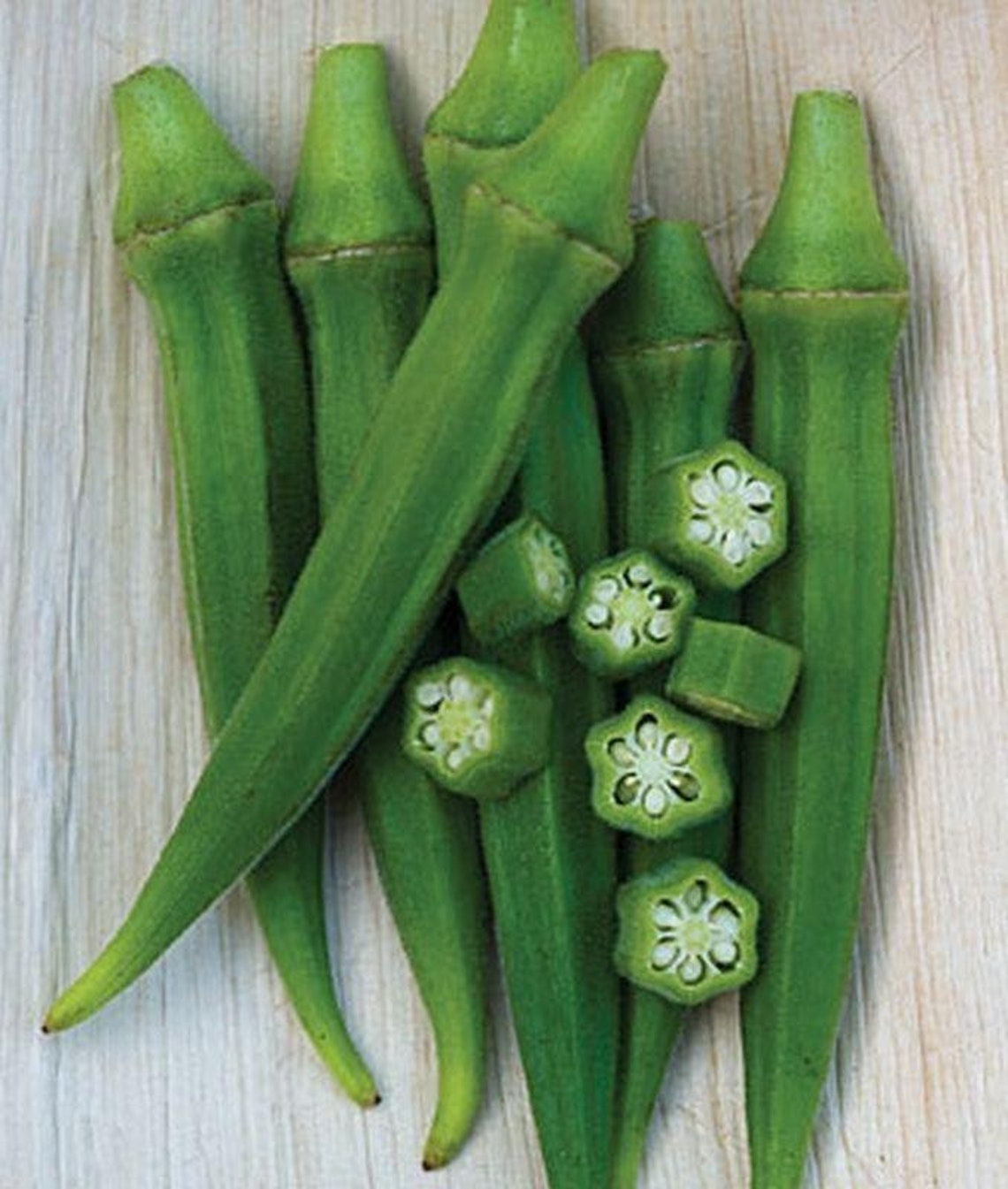 Louisiana Green Velvet Okra Seeds Etsy
