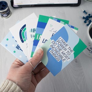 Tarjetas de afirmaciones positivas / Regalo para el amor propio y la salud mental
